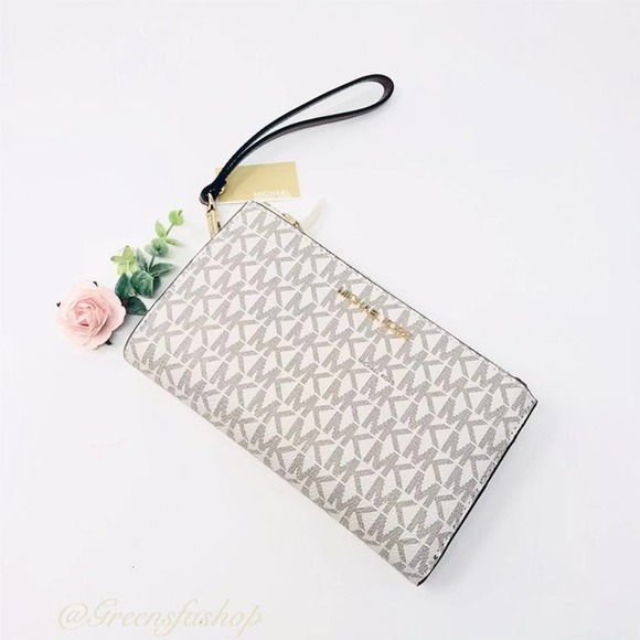 MIchael Kors Double Zip Wristlet Wallet - Picture 2 of 5